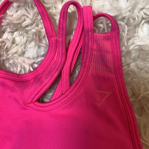 Gymshark Pink Sports Bra - Picture 2 of 4